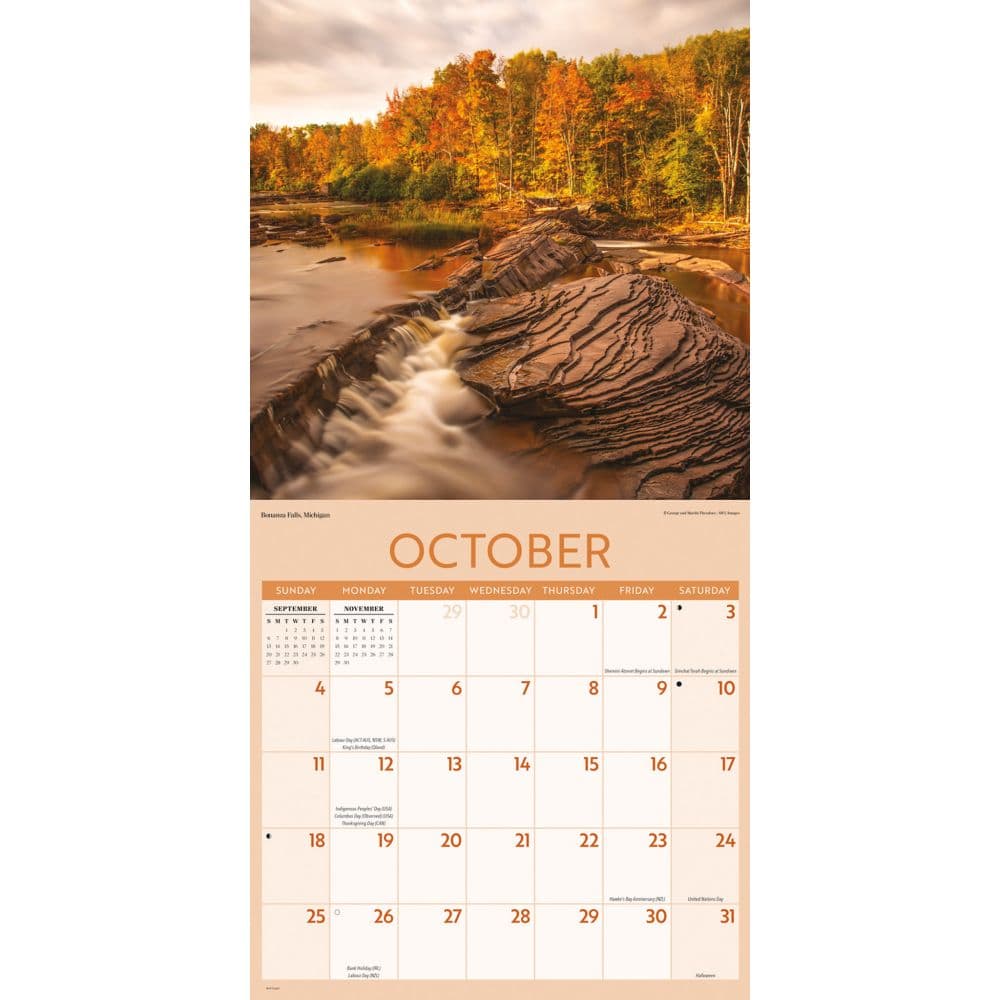 America Vistas 2026 Wall Calendar Fourth Alternate Image
