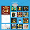 image Beer Signs 2025 Wall Calendar First Alternate Image width=&quot;1000&quot; height=&quot;1000&quot;