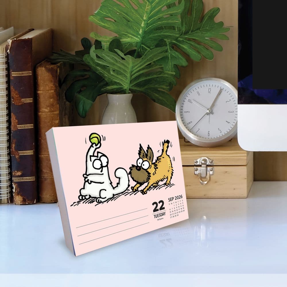 Simons Cat 2026 Desk Calendar Second Alternate Image