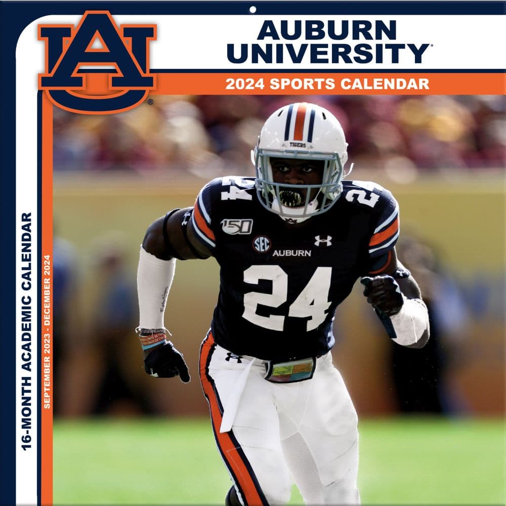 Auburn Tigers 2024 Wall Calendar - Calendars.com