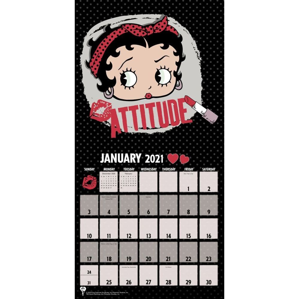 Betty Boop Wall Calendar Calendars