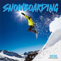 image Snowboarding 2026 Wall Calendar Main Product Image