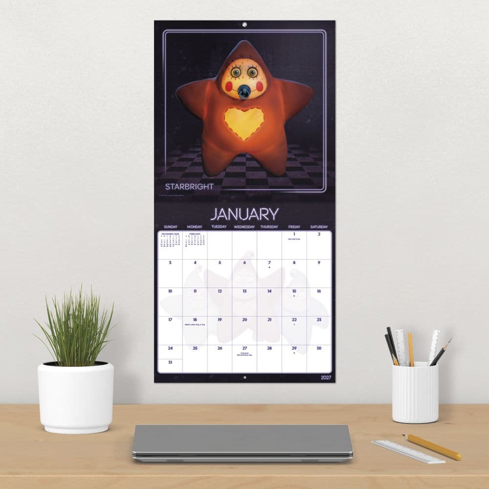 Five Nights at Freddys 2027 Wall Calendar Fourth Alternate Image