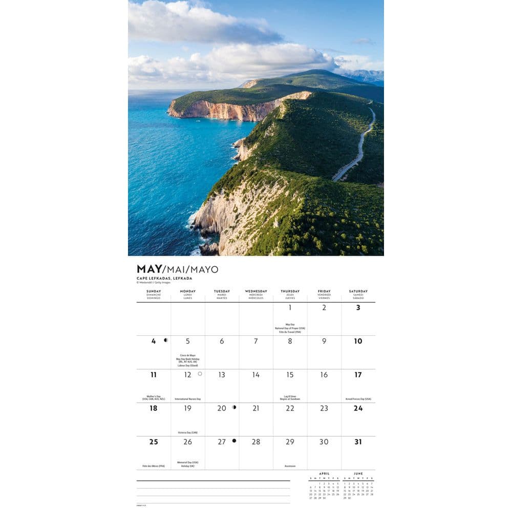 Greek Isles 2025 Mini Wall Calendar Third Alternate Image width=&quot;1000&quot; height=&quot;1000&quot;