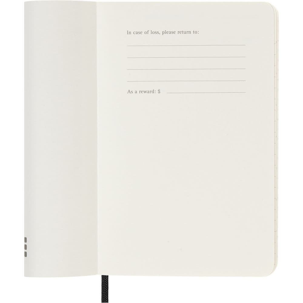 Moleskine Black Pocket Soft Cover 2027 Daily Planner Third Alternate Image