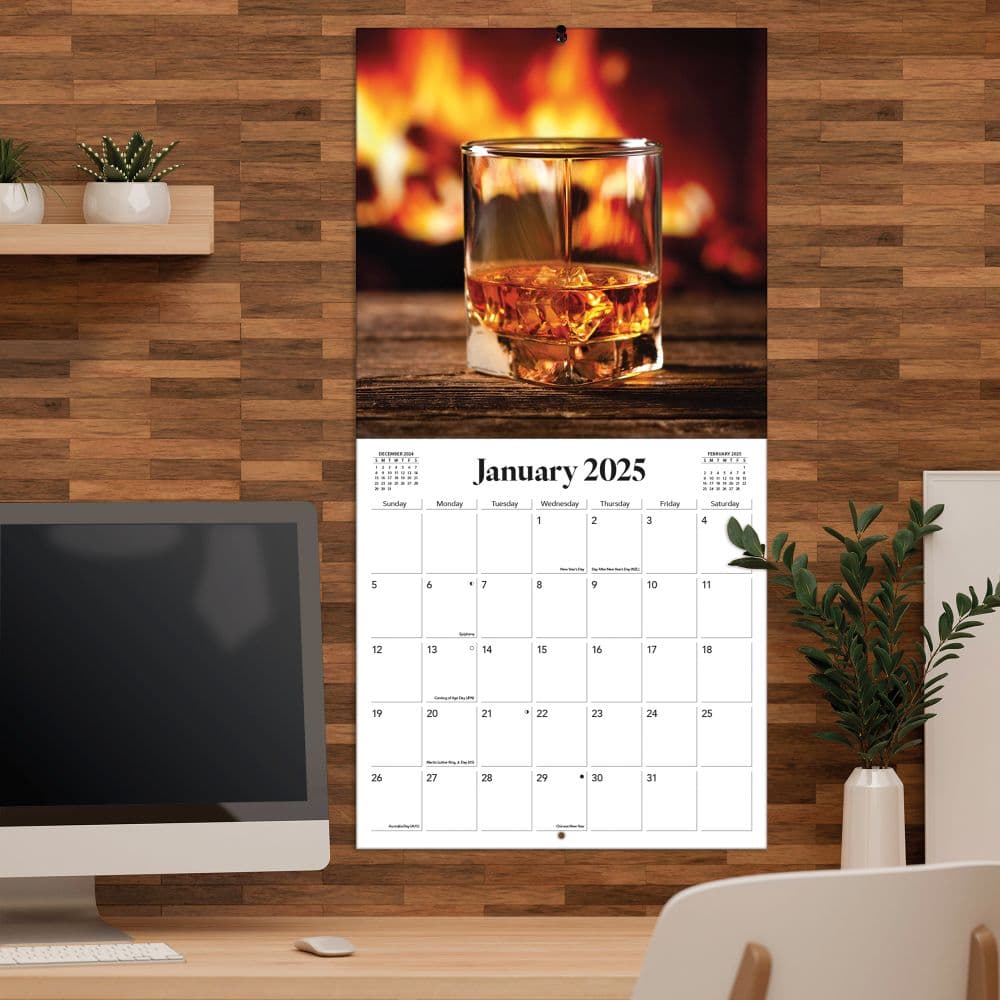 Whiskey Photo 2025 Wall Calendar Fourth Alternate Image