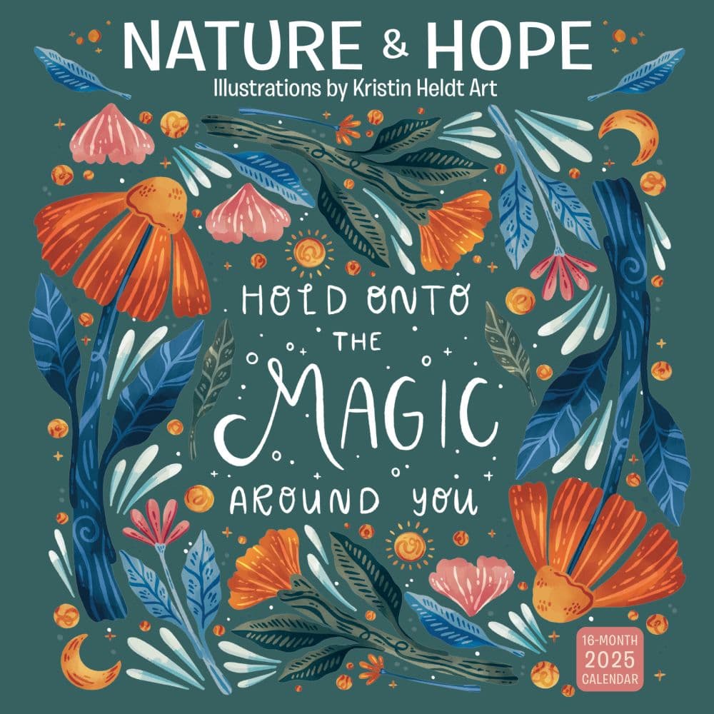 Nature and Hope Artwork By Kristin Heldt 2025 Wall Calendar Main Product Image width=&quot;1000&quot; height=&quot;1000&quot;