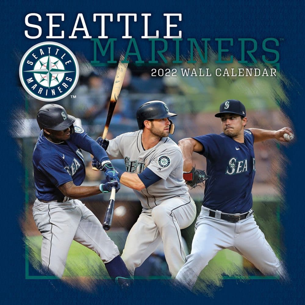 MLB Seattle Mariners 2022 Wall Calendar Calendars