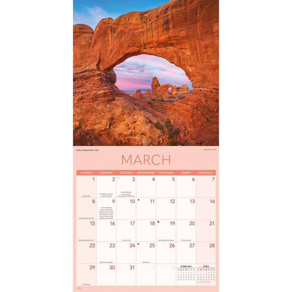 America Special Value 2026 Wall Calendar Second Alternate Image