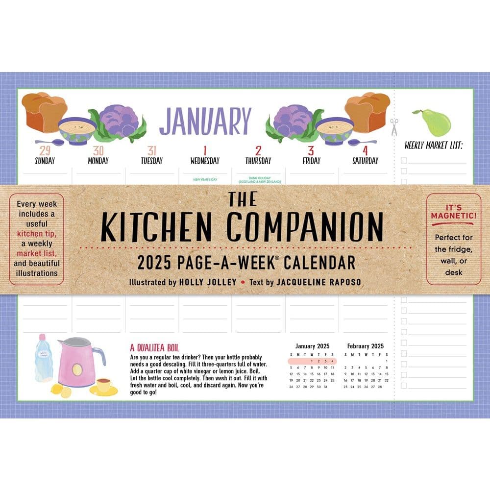 Kitchen Companion 2025 Wall Calendar Main Image