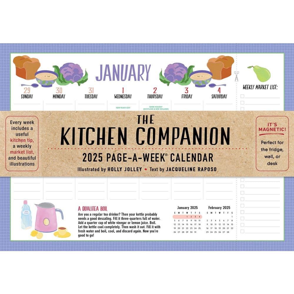 image Kitchen Companion 2025 Wall Calendar Main Image