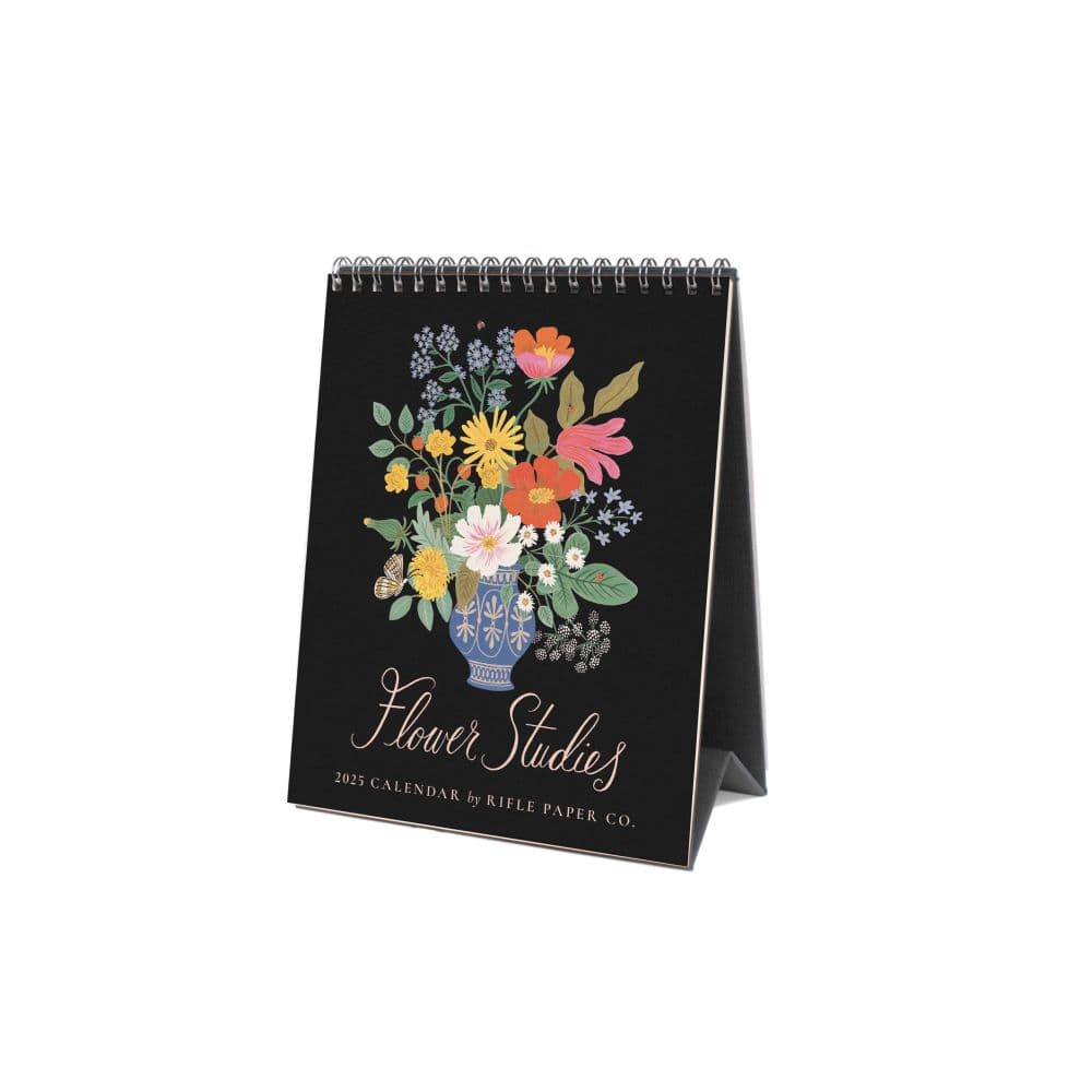 Flower Studies 2025 Easel Desk Calendar