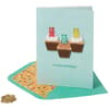 image Gummi Bear Cupcakes Birthday Card 3D