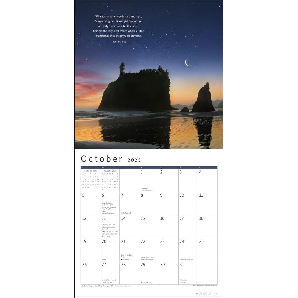 Power of Now 2025 Wall Calendar Second Alternate Image width=&quot;1000&quot; height=&quot;1000&quot;