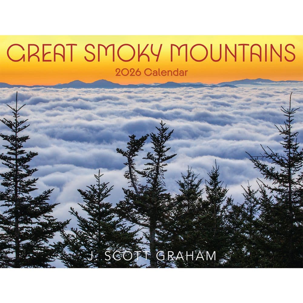 Great Smoky Mountains 2026 Wall Calendar Main Product Image