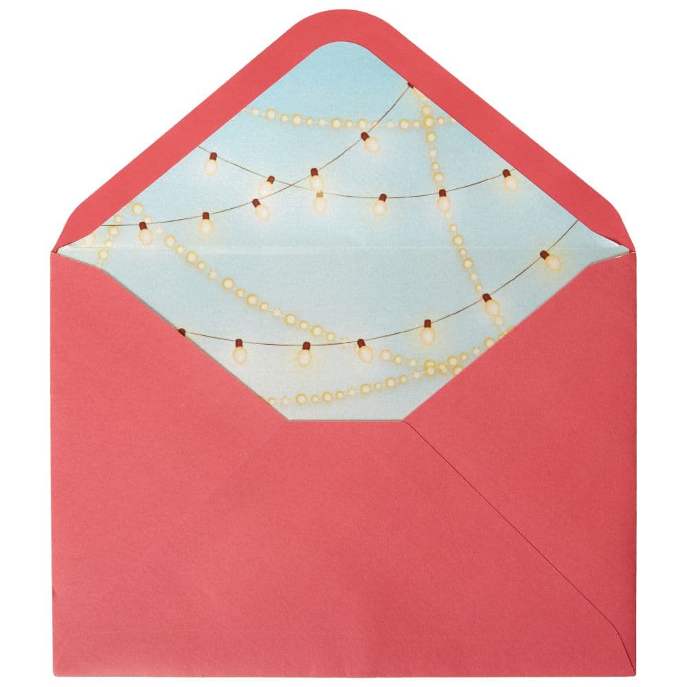 Fur Tip-On Flamingo Christmas Card Second Alternate Image width=&quot;1000&quot; height=&quot;1000&quot;