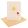 image Center of Your Universe New Baby Card front card standing
