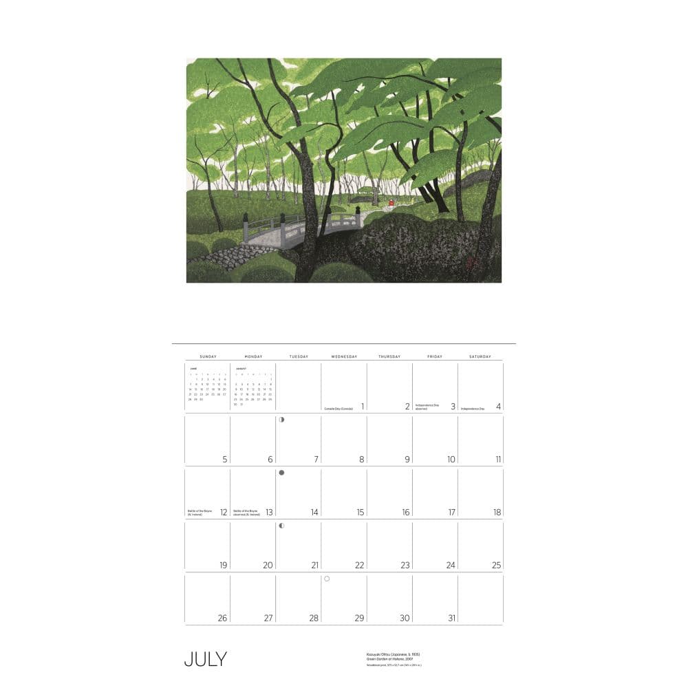 Ohtsu Serenity 2026 Wall Calendar Fifth Alternate Image