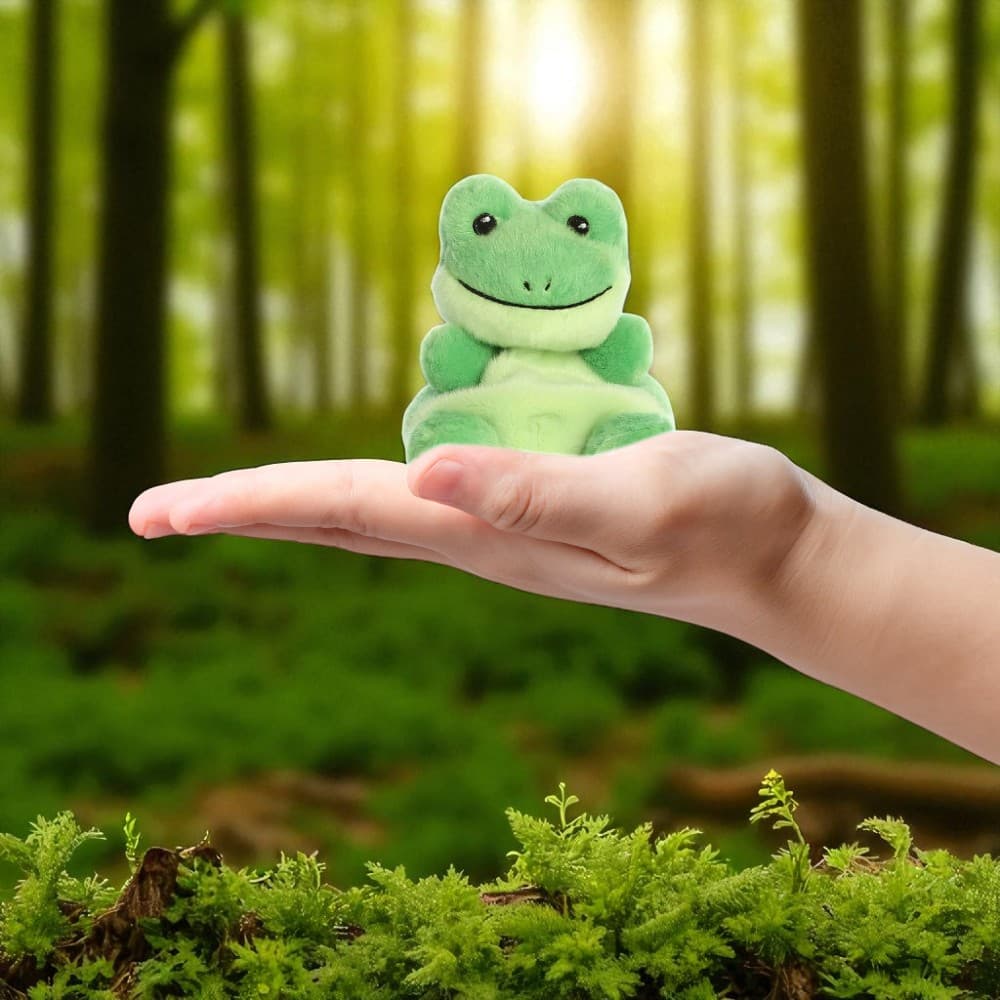 Palm Pals Ribbits Frog 5in Plush First Alternate Image
