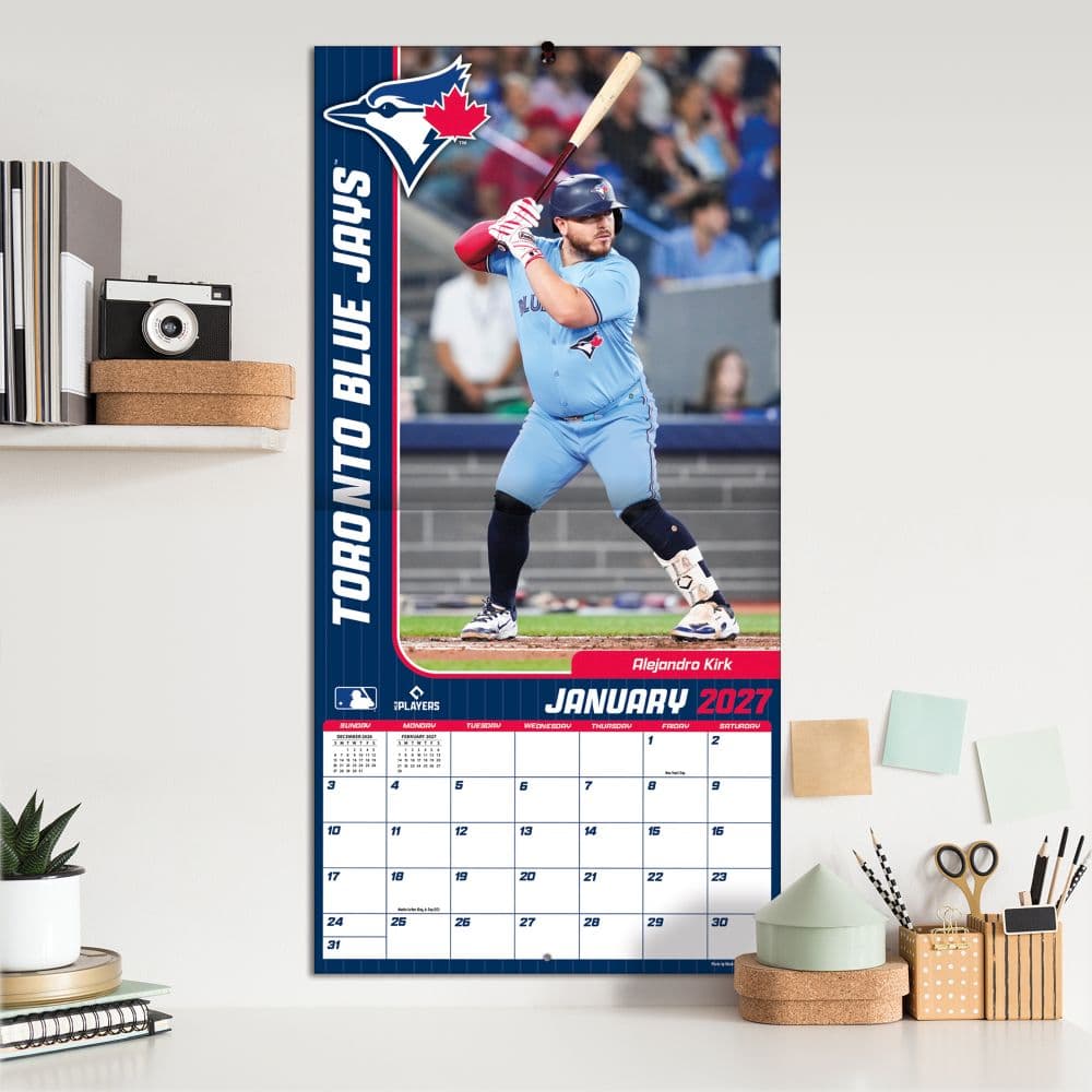 MLB Toronto Blue Jays 2027 Wall Calendar Fifth Alternate Image