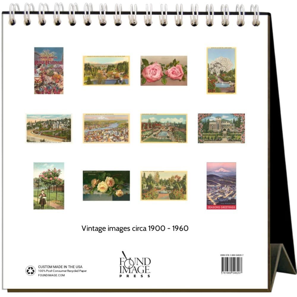 Portland Nostalgic 2026 Easel Desk Calendar First Alternate image