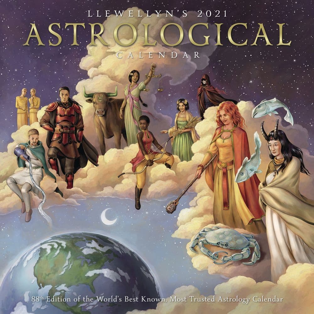 Astrological Wall Calendar - Calendars.com