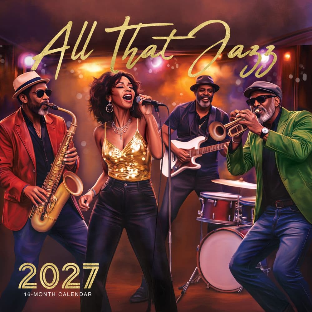 image All That Jazz 2027 Wall Calendar Main Product Image
