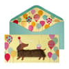 image Charming Long-Haired Dachshund Birthday Greeting Card