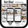 image Cat Chat 2025 Mini Wall Calendar