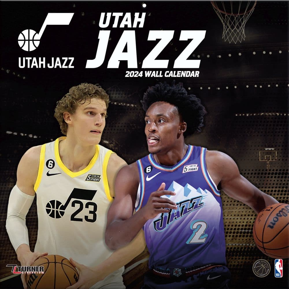 NBA Utah Jazz 2024 Wall Calendar - Calendars.com