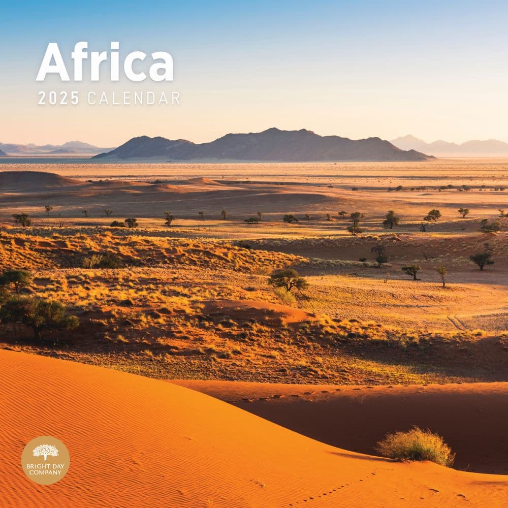 Africa 2025 Wall Calendar Main Product Image