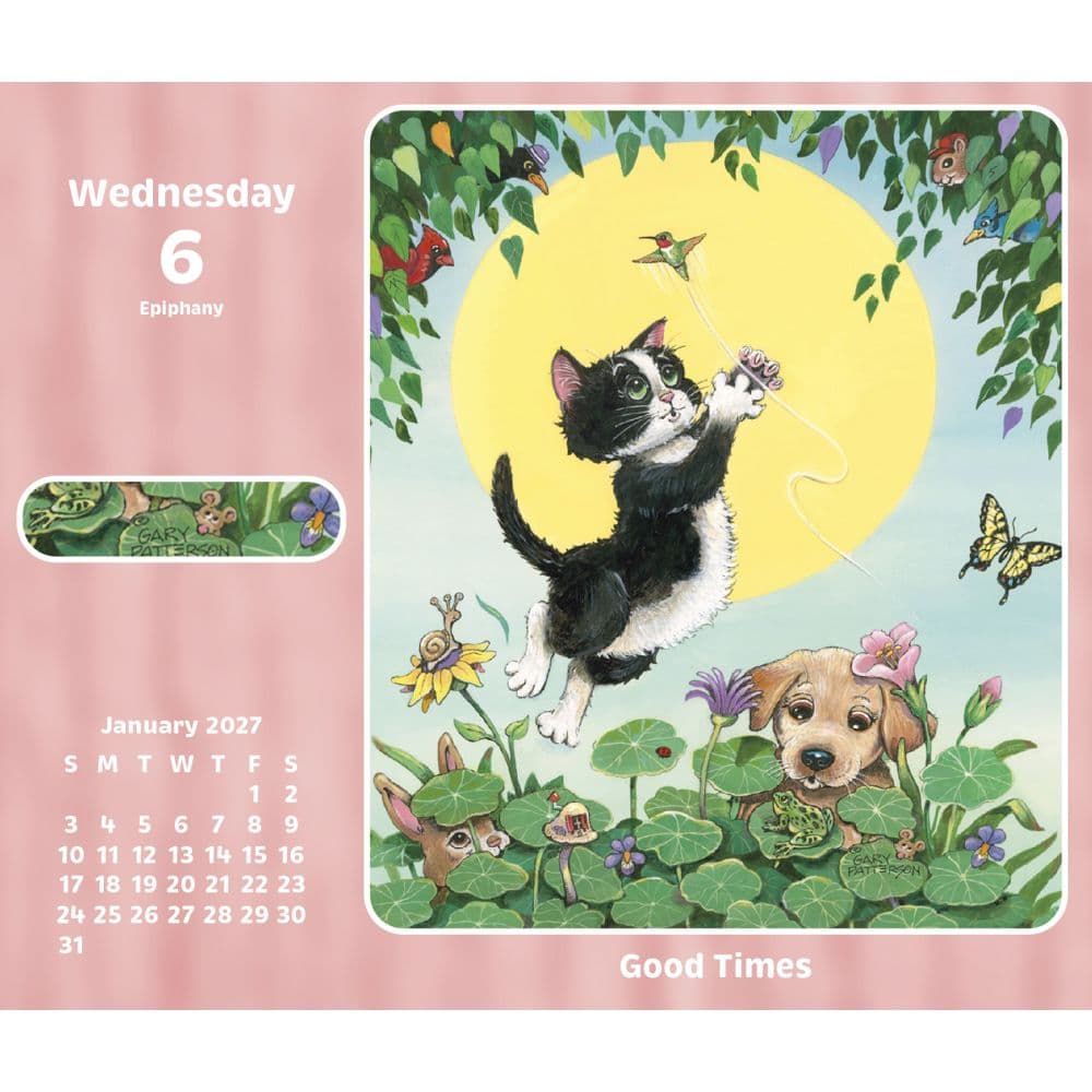 Gary Patterson A Smile a Day 2027 Desk Calendar Fourth Alternate Image