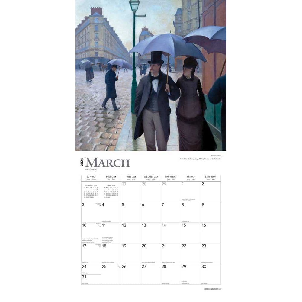 Impressionists 2024 Wall Calendar Calendars Com   406e0d5c 6e1c 4142 A79b Acda36ca3ef5