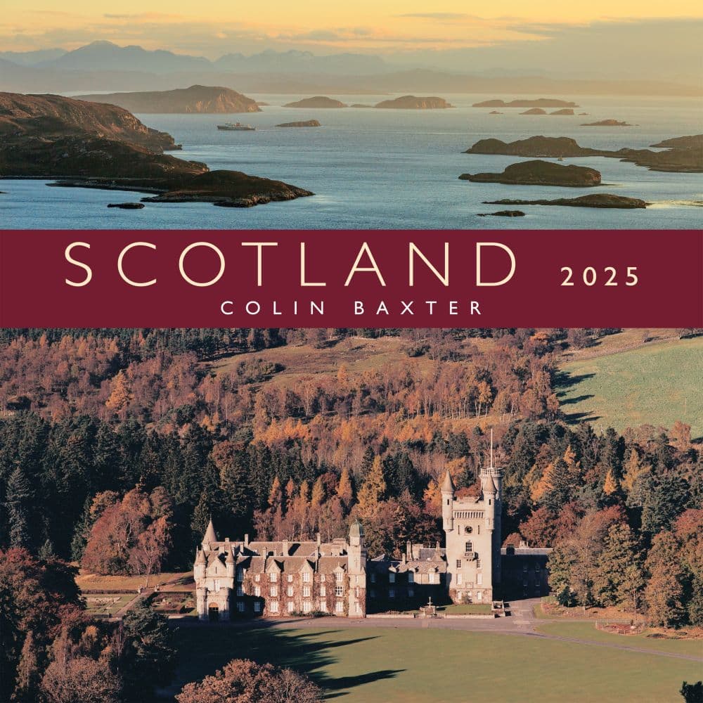 Scotland 2025 Wall Calendar