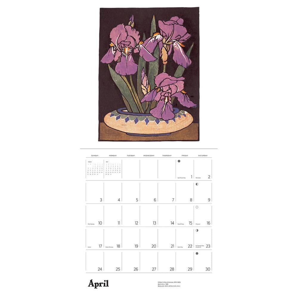 Rice Fall 2022 Calendar Rice Arts & Crafts 2022 Wall Calendar - Calendars.com