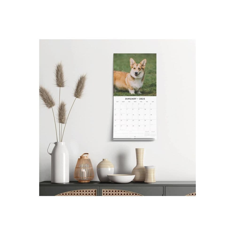 Welsh Corgis 2025 Wall Calendar Alt4