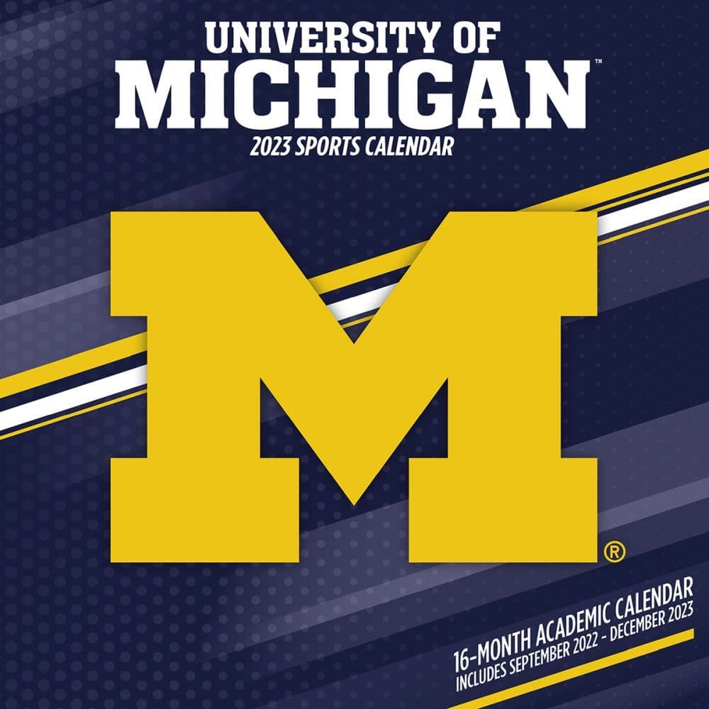 University Of Michigan Academic Calendar Fall 2023 Michigan Wolverines 2023 Wall Calendar - Calendars.com