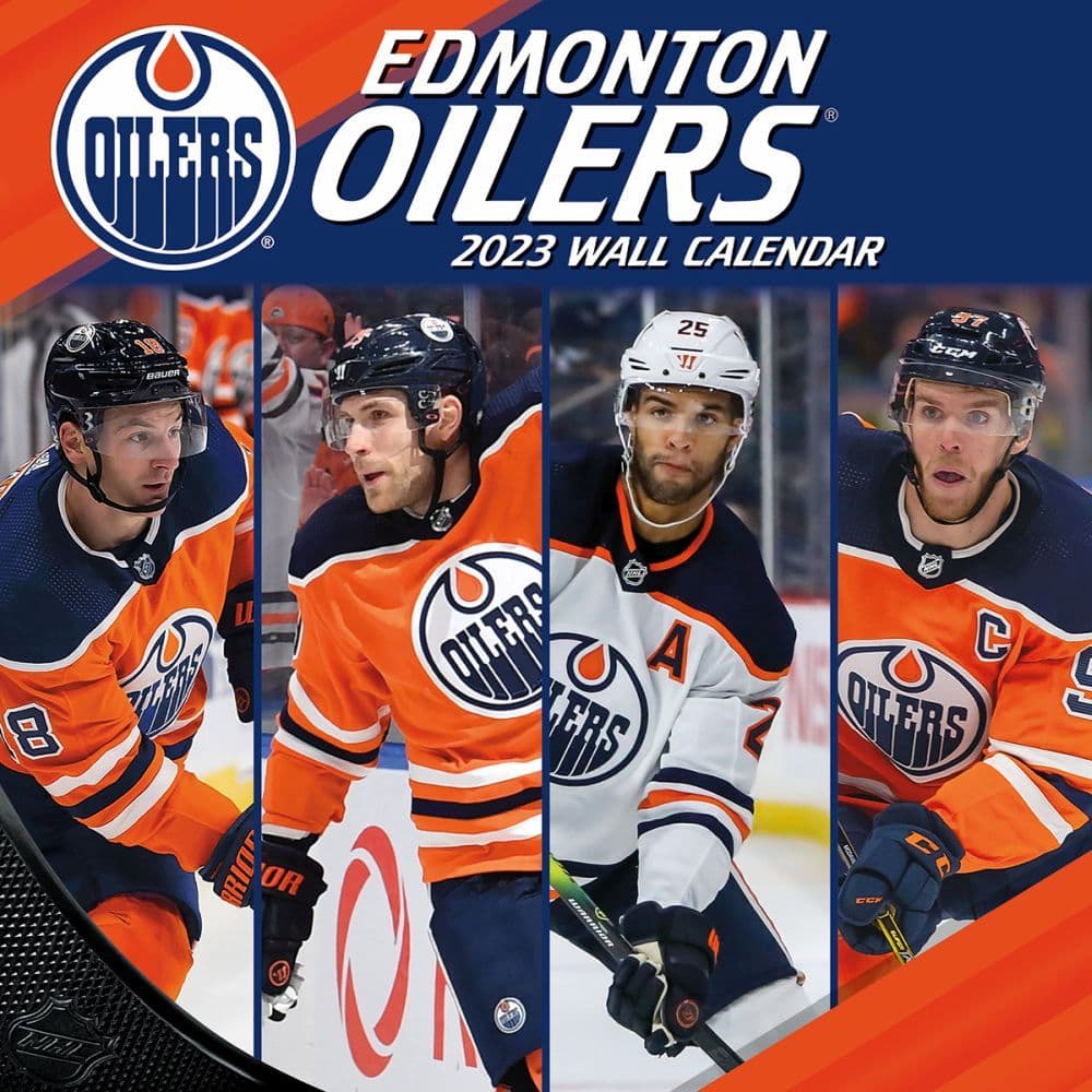 Edmonton Oilers 2023 Wall Calendar