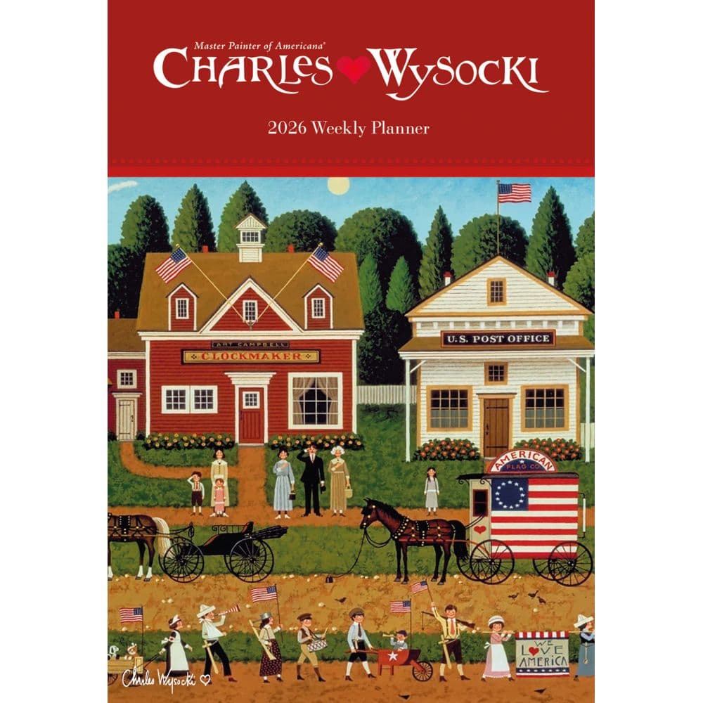image Wysocki Americana 2026 Weekly Planner Main Image