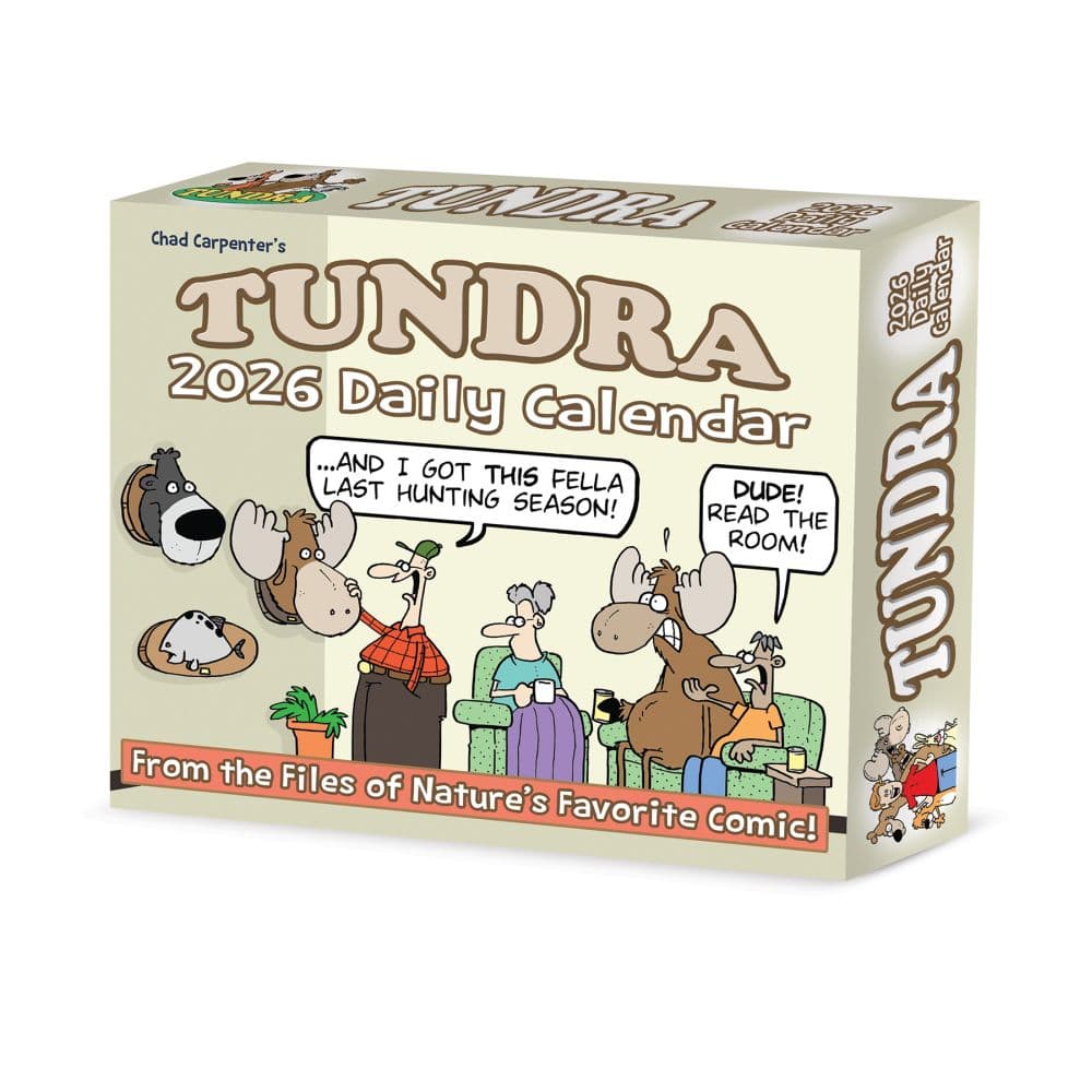 Tundra 2026 Desk Calendar Main Image