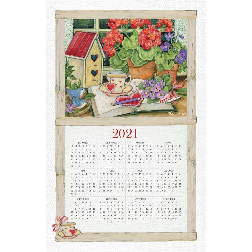 Linen Calendar Towels 2022 | September 2022 Calendar