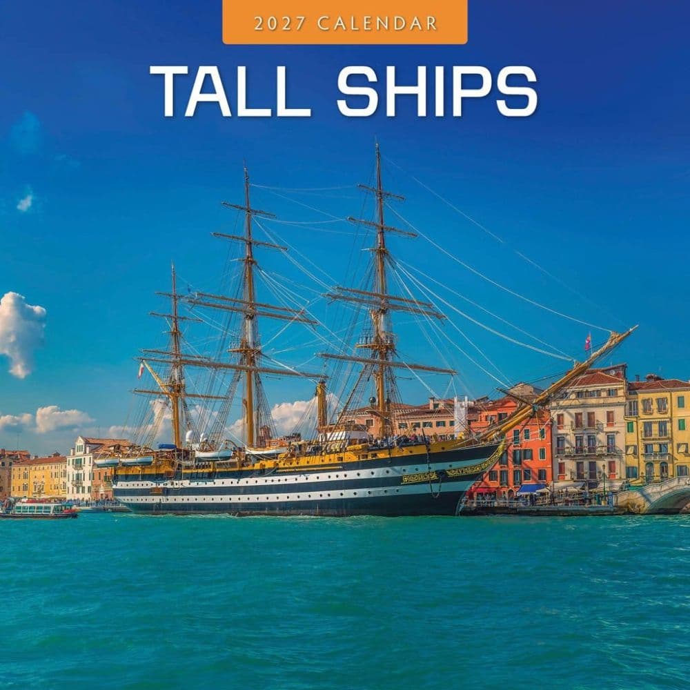image Tall Ships 2027 Wall Calendar Main Product Image