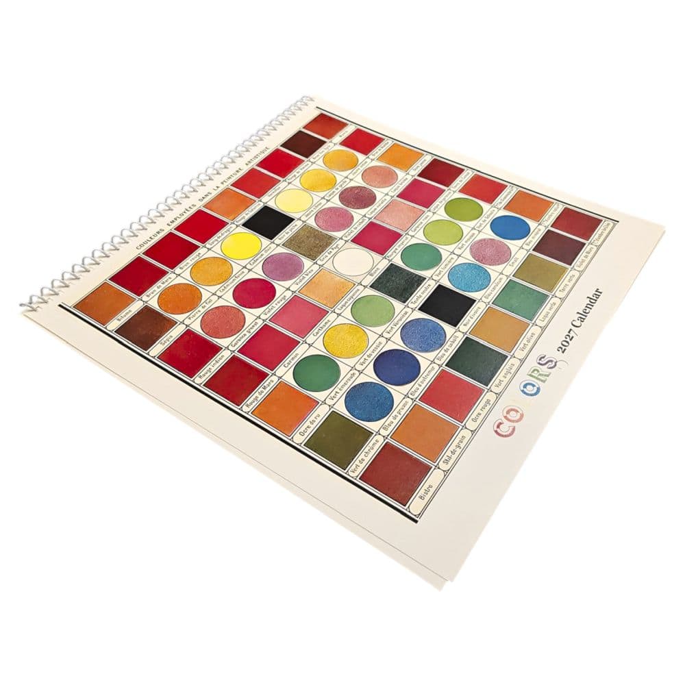 Colors Square 2027 Wall Calendar Fifth Alternate Image