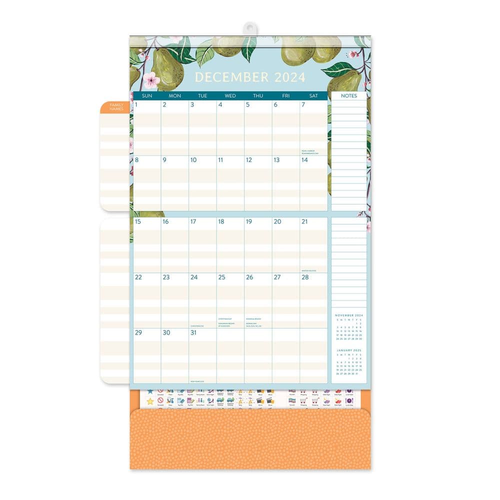 Fruit and Flora Do It All 2024 Wall Calendar