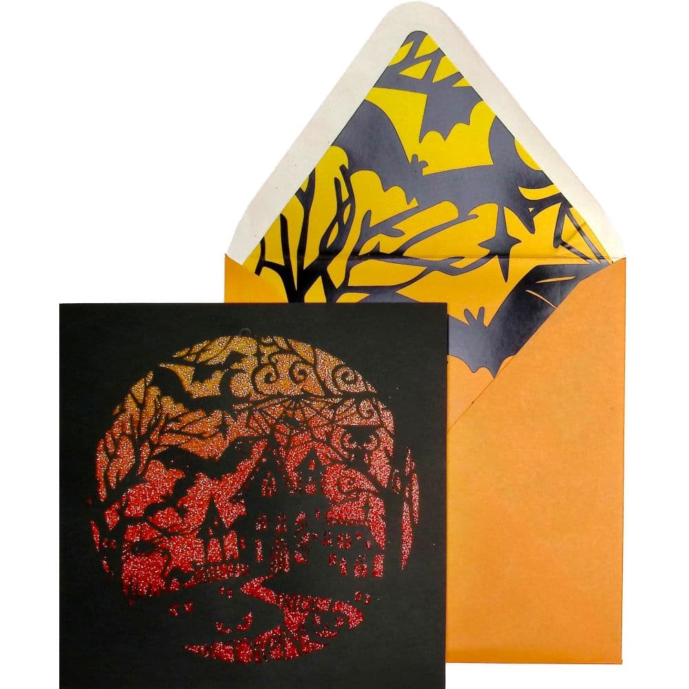 Haunted House Laser Cut Halloween Card Main Product Image