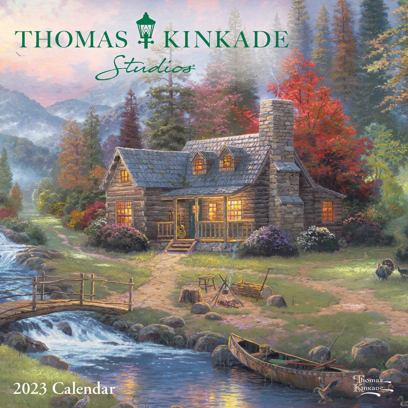 Thomas Kinkade Studios 2023 Mini Wall Calendar