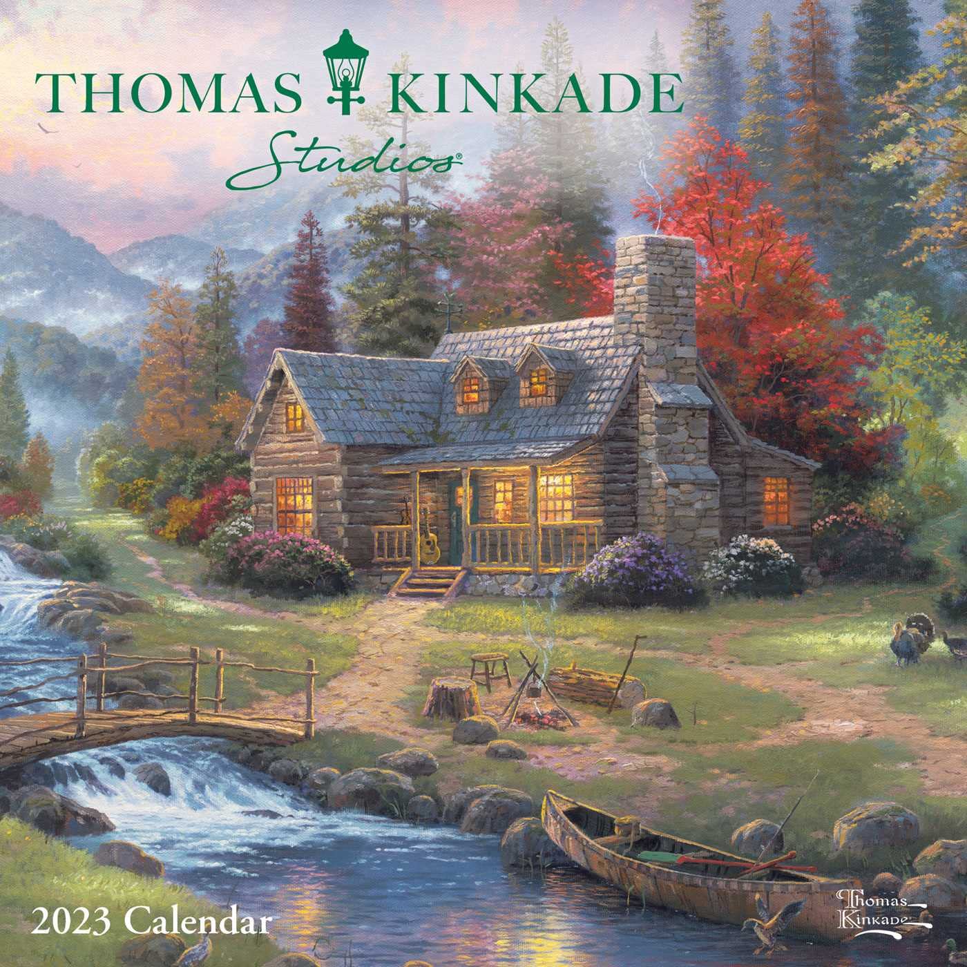 Thomas Kinkade Studios 2023 Mini Wall Calendar Calendars
