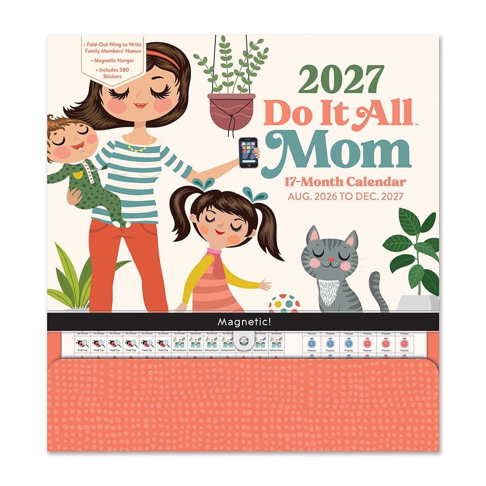 Mom Do It All 2027 Wall Calendar Main Product Image