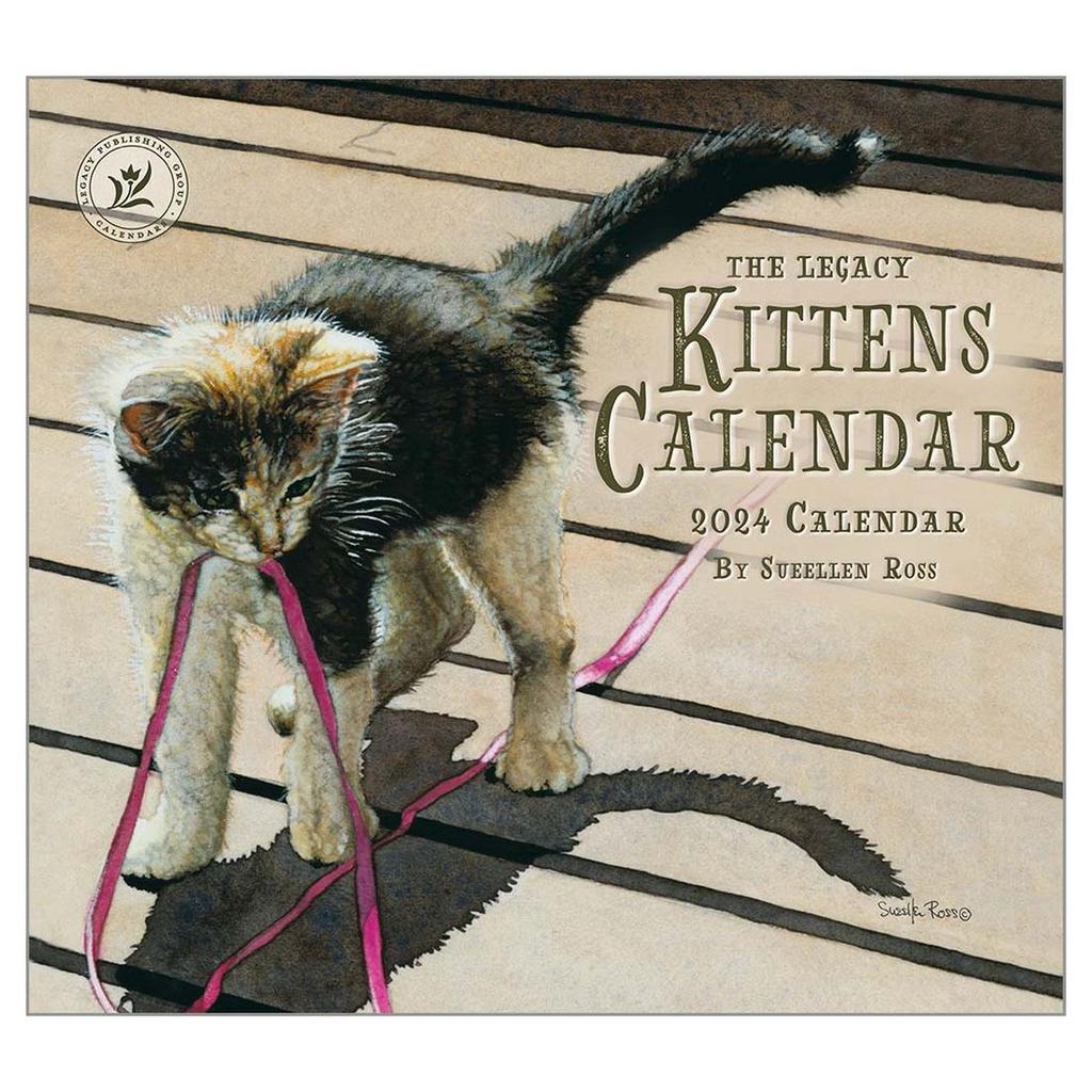 Kittens 2024 Wall Calendar Main Product Image width=&quot;1000&quot; height=&quot;1000&quot;