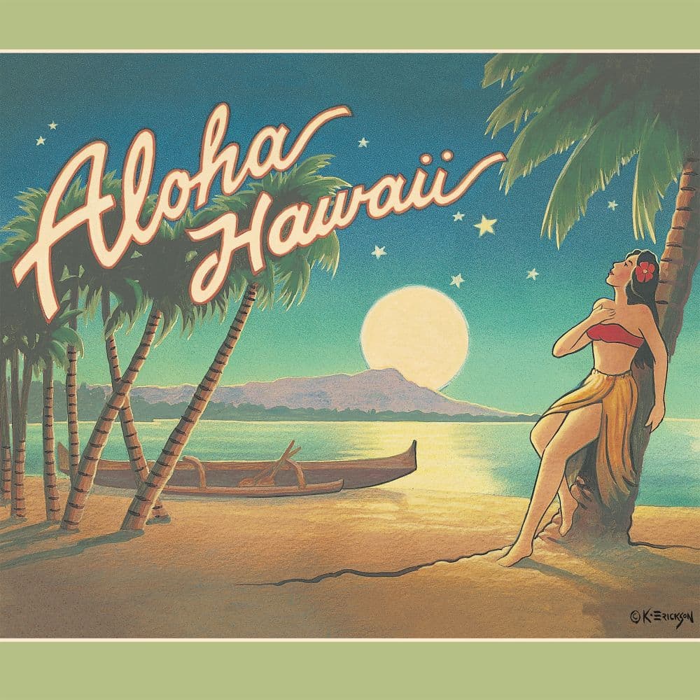 Aloha Hawaii 2027 Deluxe Wall Calendar Fourth Alternate Image